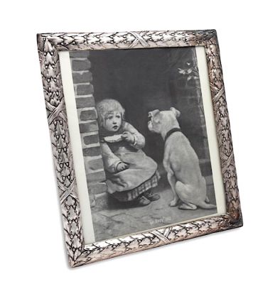 Significant Arts & Crafts Silver Plate Photo Frame, circa 1900