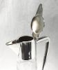 Silver Mounted Cut Crystal Claret Jug, From Latvia, Early 20th Century