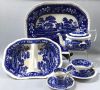 Spode Blue Tower Dinnerware circa 1894-1921