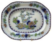 Victorian Copeland Ironstone Platter circa 1850-60