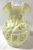 Victorian Hand Painted Custard Glass Water Pitcher