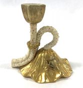 Victorian Royal Worcester Figural Chamberstick, circa 1896