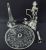 Victorian Silver Plate and Etched Glass Epergne, English circa 1890-1900