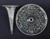 Victorian Silver Plate and Etched Glass Epergne, English circa 1890-1900