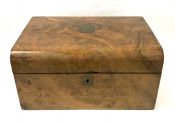 Victorian Walnut Keepsake Box