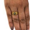 Vintage Cats Eye Solitaire Ring