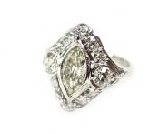 Vintage Marquise Diamond Ring