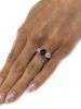 Vintage Ruby and Diamond Engagement Ring