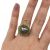 Vintage Black Tahitian Pearl and Diamond Ring