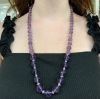 Vintage Amethyst Bead Necklace