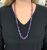 Vintage Amethyst Bead Necklace