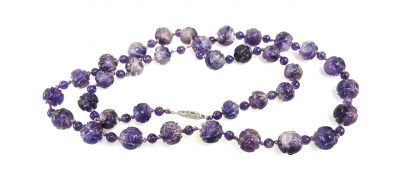 Vintage Amethyst Necklace