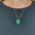 Vintage Chrysoprase Pendant