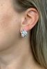 Vintage Diamond Cluster Earrings
