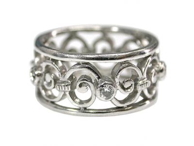 Vintage Diamond Eternity Band