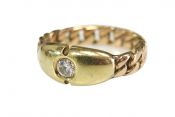 Vintage Diamond Solitaire Ring