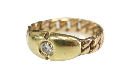 Vintage Diamond Solitaire Ring