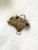 Vintage Garnet Citrine Tourmaline and Turquoise Basket Brooch