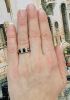 Vintage Garnet and Diamond Ring