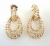 Vintage Gold Drop Earrings