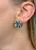 Vintage Jasper Stud Earrings