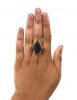 Vintage Labradorite Solitaire Ring