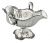 Vintage Sterling Silver Double Ended Gravy Boat