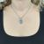 Vintage Topaz Ruby and Diamond Pendant