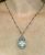 Vintage Topaz and Diamond Pendant