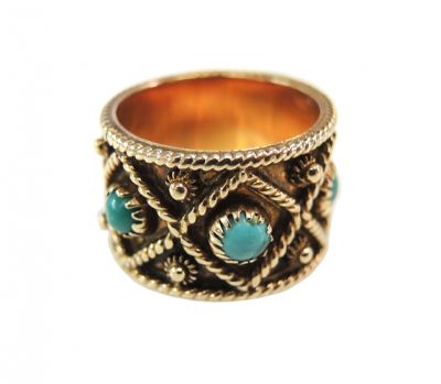 Vintage Turquoise Ring