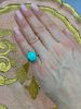 Vintage Turquoise Solitaire Ring