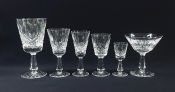 Waterford “Kenmare” Pattern Stemware, Introduced In 1968