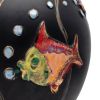 Whimsical Aquatic Themed Art Pottery Vase, MICA, Italian