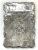  Victorian Sterling Silver Calling Card Case, Birmingham, 1860