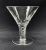 Hand Blown English Air Twist Cocktail/Champagne Glasses