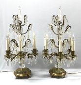   Louis XV Style Brass Candelabra 