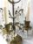   Louis XV Style Brass Candelabra 