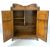 Carved Oak Front Cabinet, American, circa 1900
