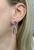 Amethyst and Diamond Drop Earrings