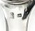 Antique Chinese Export Silver Hairbrush, 900 Fine Silver, circa 1865-95