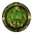 Antique Emerald Green Glass Table Box, Continental European