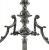 Antique Irish Silver Plate Figural Epergne, circa 1890