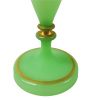 Antique Opaline Glass Vase, French, 19th Century