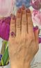 Antique Ruby and Diamond Heirloom Engagement Ring