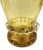 Art Deco Hand Blown Glass Vase In Amber