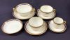 Art Deco Limoges Porcelain Dinnerware Set For 8 With Extras And Serving Pieces, circa 1920-1930