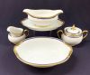 Art Deco Limoges Porcelain Dinnerware Set For 8 With Extras And Serving Pieces, circa 1920-1930