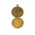 Art Deco Rose Gold Filled Double Locket