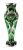Art Nouveau Silver Overlay Vase, American Origin circa 1900-10