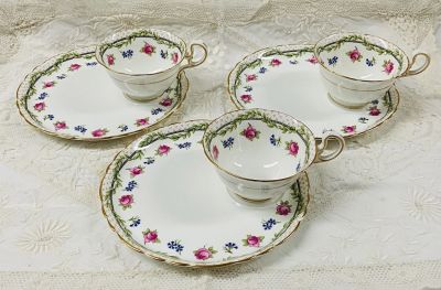 Aynsley Bone China Tea & Toast Sets, circa 1911-21 